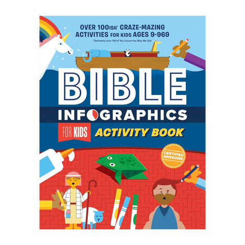 Bible Infographics for Kids Activity Book