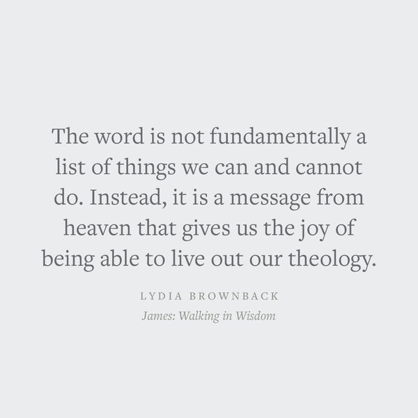 James: Walking in Wisdom