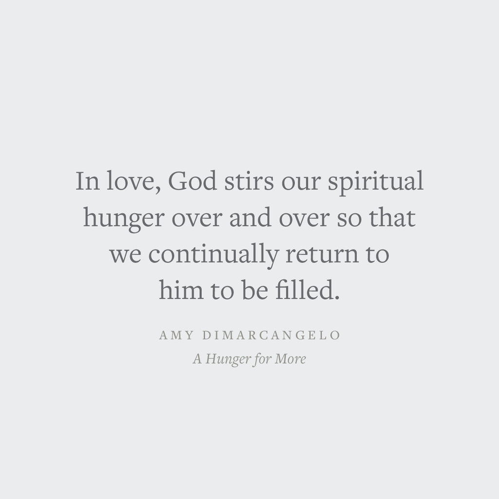 A Hunger for More: Finding Satisfaction in Jesus When the Good Life Doesn't Fill You