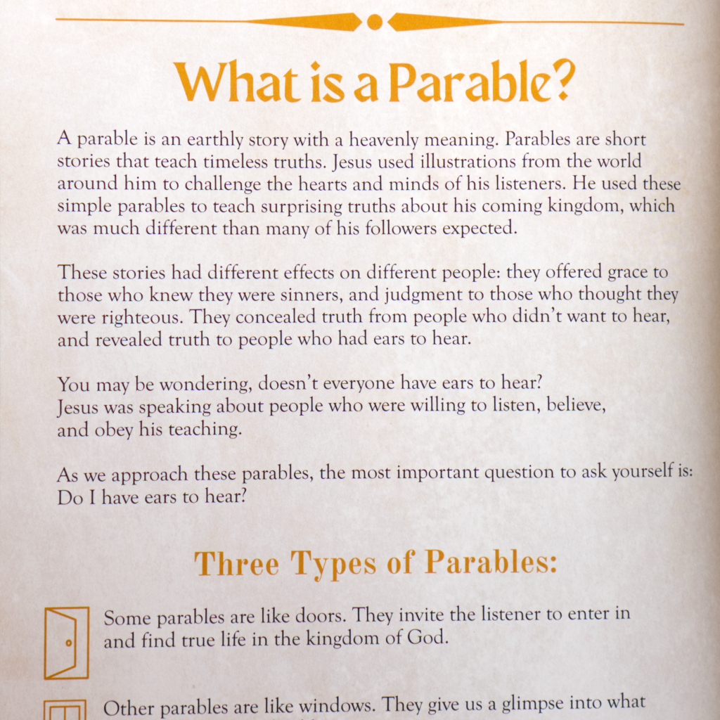 The Parables of Jesus