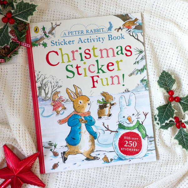 Peter Rabbit Christmas Fun Sticker Activity Book