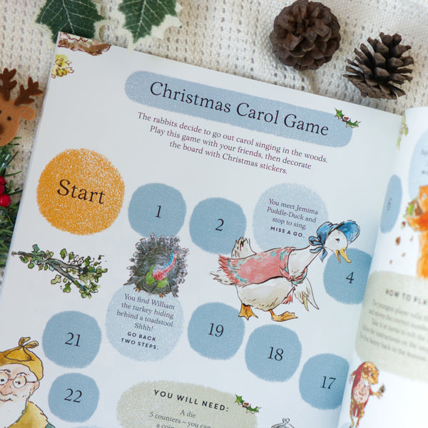 Peter Rabbit Christmas Fun Sticker Activity Book