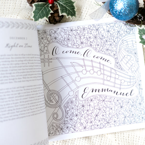 All Is Bright: A Devotional Journey to Colour Your Way to Christmas