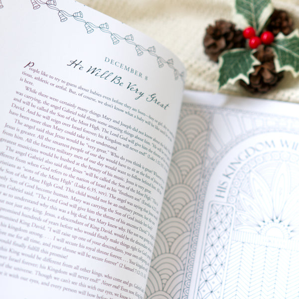 All Is Bright: A Devotional Journey to Colour Your Way to Christmas