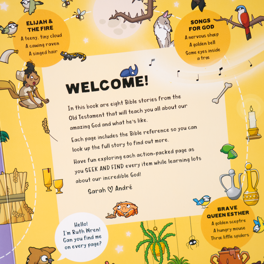 Seek and Find: More Old Testament Bible Stories