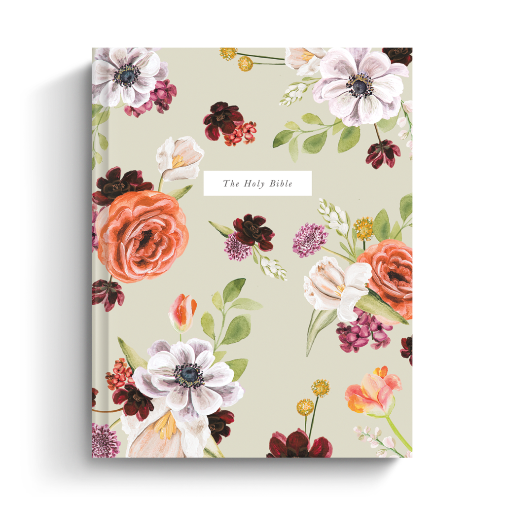 ESV Single Column Journaling Bible®, Hosanna Revival Series Cloth over Board, Madeleine Design