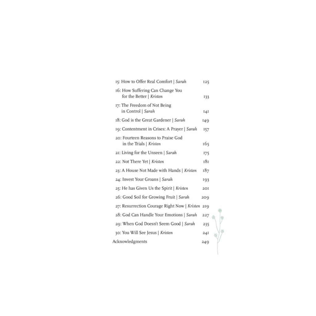 Hope When It Hurts: Biblical reflections to help you grasp God's purpose in your suffering