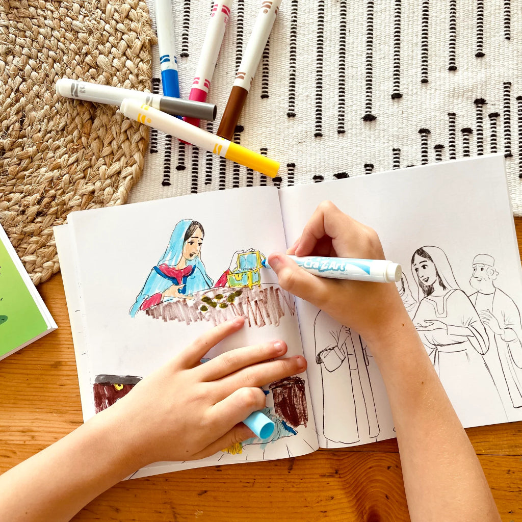 The Parables of Jesus Coloring Book