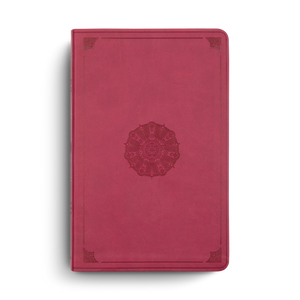 ESV Premium Gift Bible TruTone®, Raspberry, Emblem Design