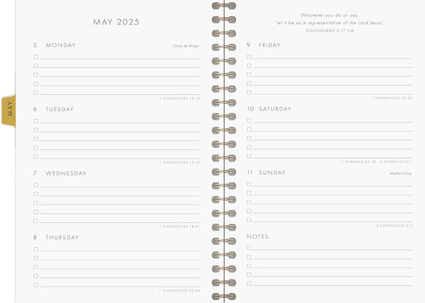 12-Month Inspirational Planner: Beautiful Mercies