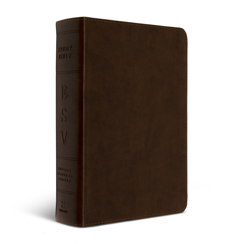 ESV Study Bible, Personal Size, TruTone®, Brown