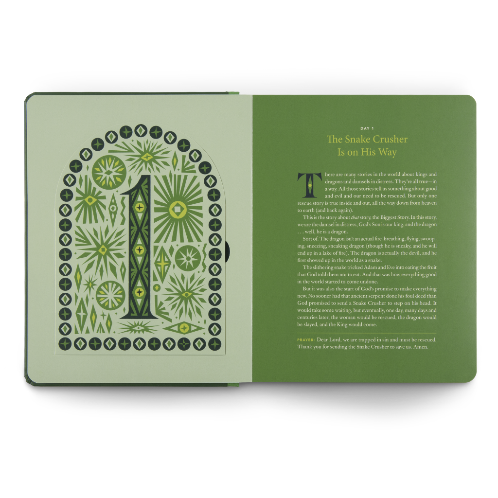 The Biggest Story Advent: 25 Lift-the-Flap Devotions for Families