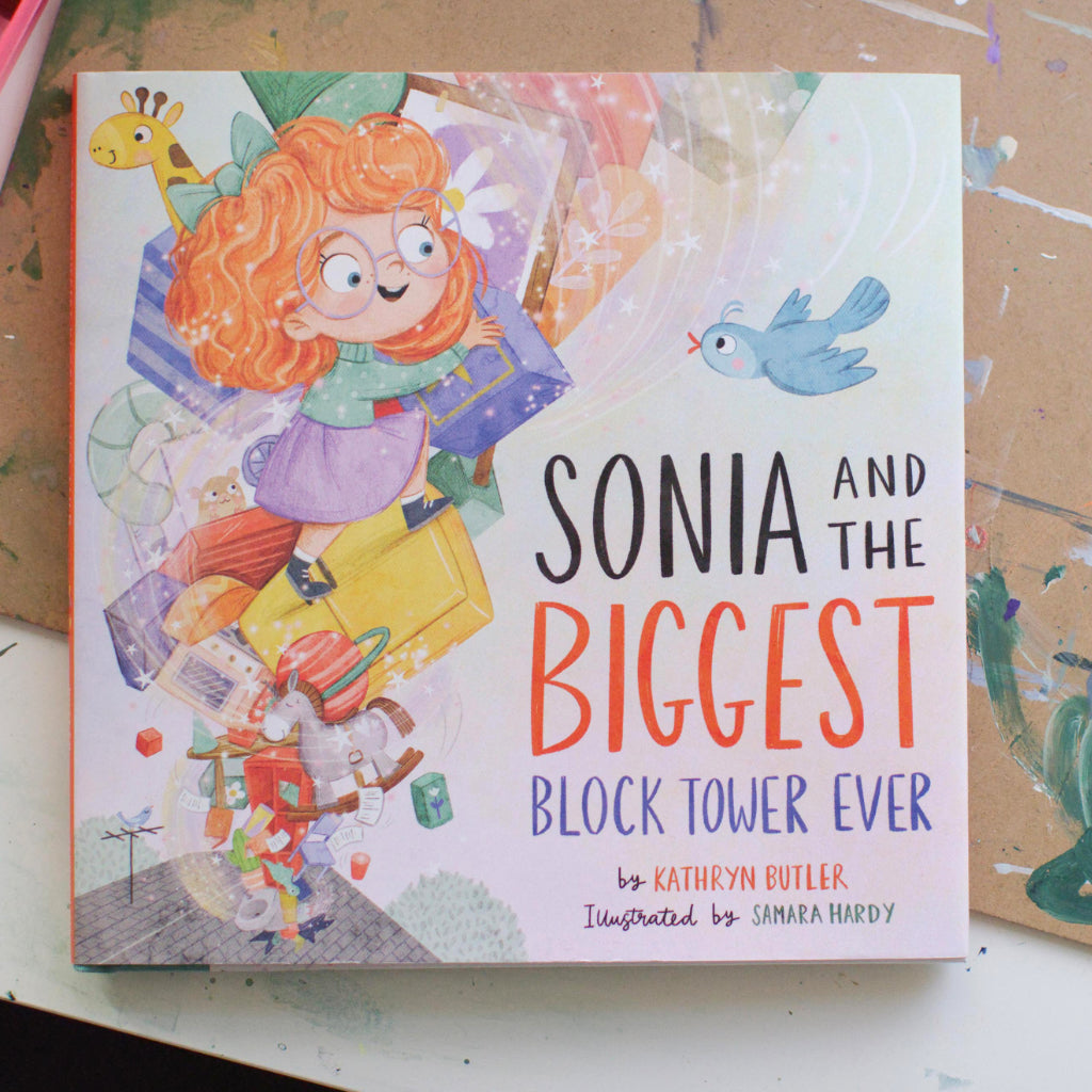 Sonia and the Biggest Block Tower Ever