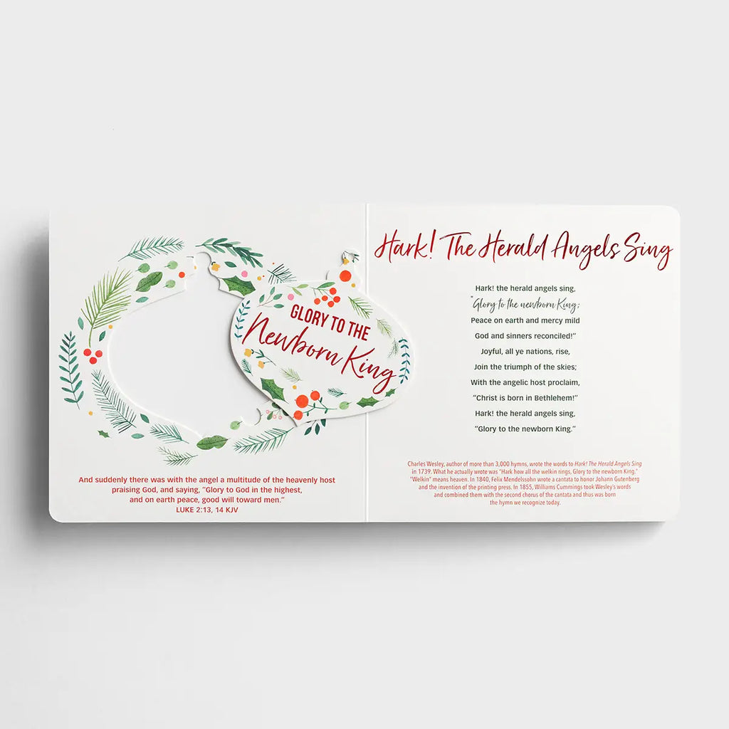 Heaven and Nature Sing - Christmas Carol Ornament Book