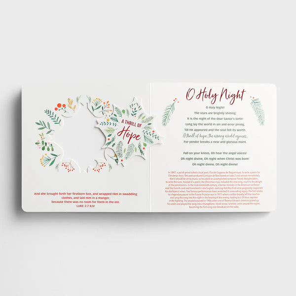 Heaven and Nature Sing - Christmas Carol Ornament Book