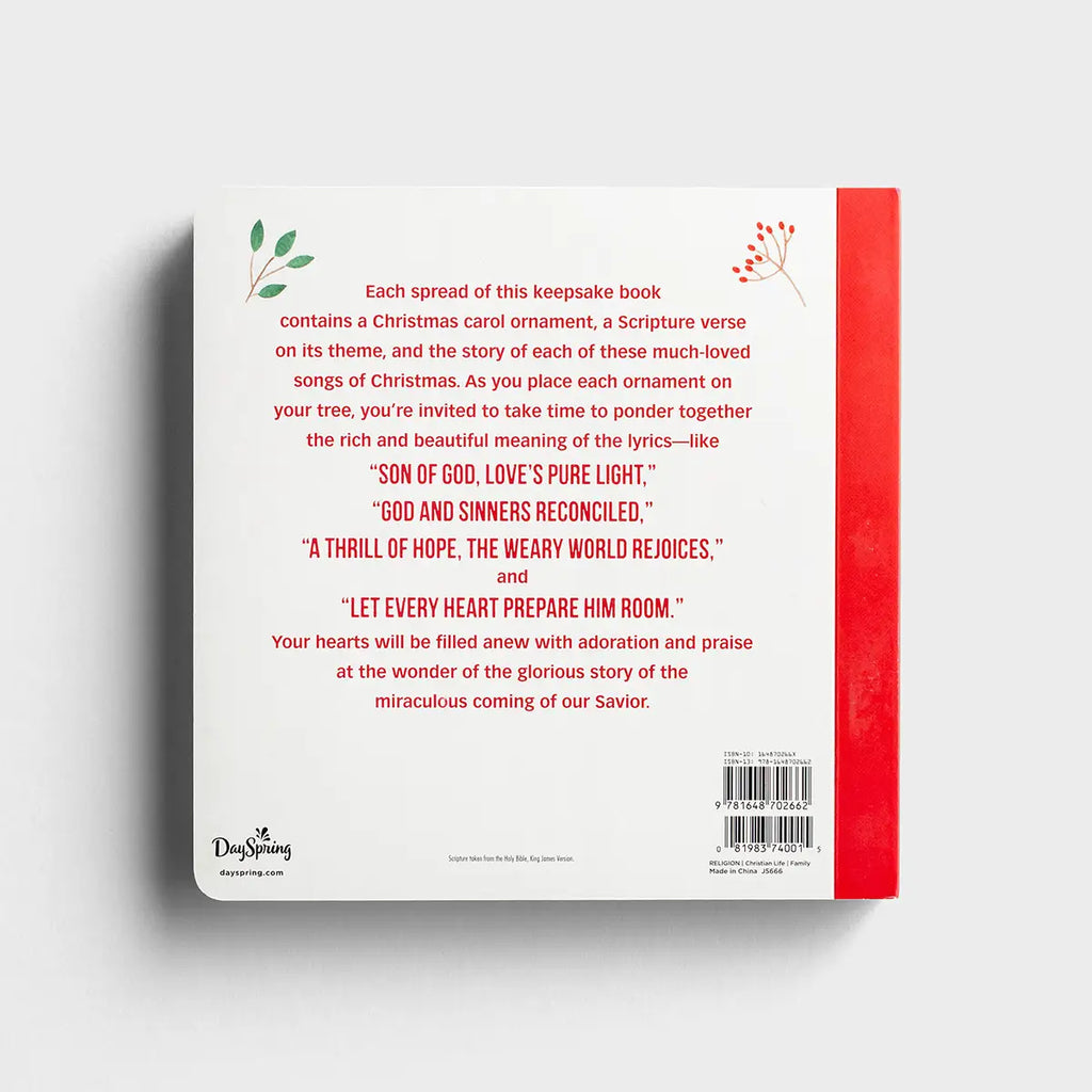 Heaven and Nature Sing - Christmas Carol Ornament Book