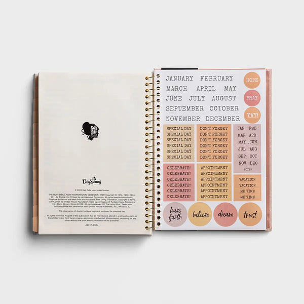 The Lord God Is Our Sun + Our Shield - Undated 12-Month Monthly/Weekly Planner