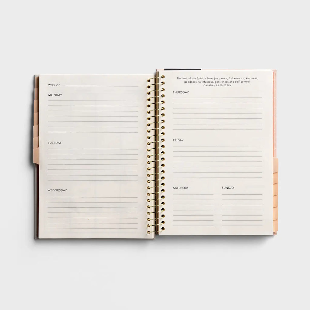 The Lord God Is Our Sun + Our Shield - Undated 12-Month Monthly/Weekly Planner