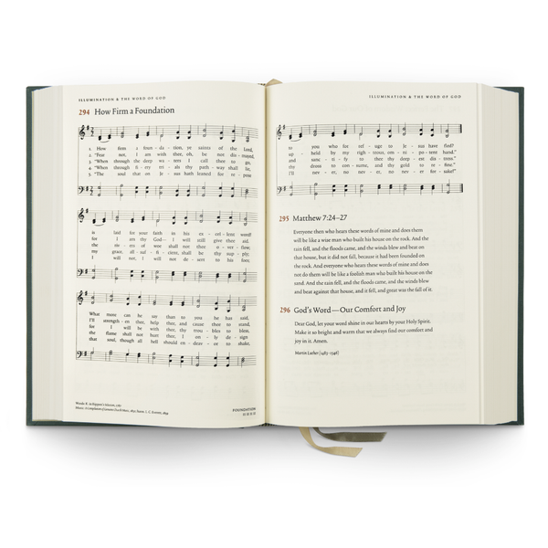 The Sing! Hymnal, Cloth over Board, Green