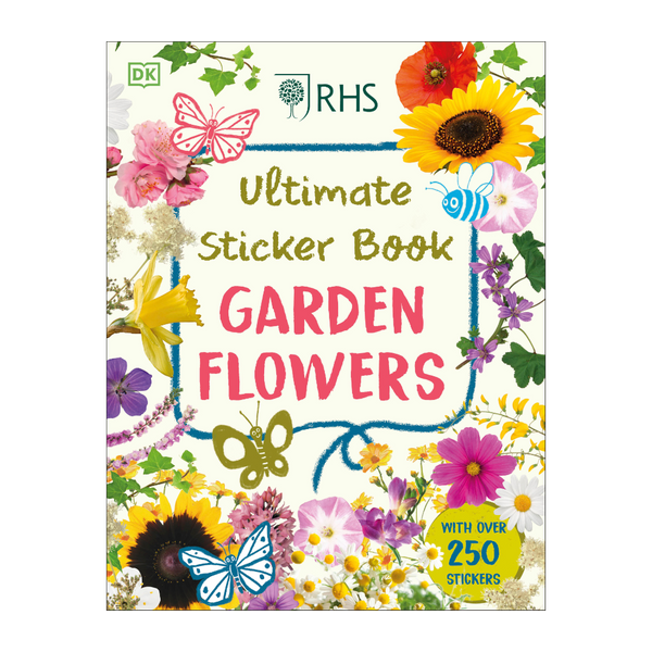 Ultimate Sticker Book Garden Flowers