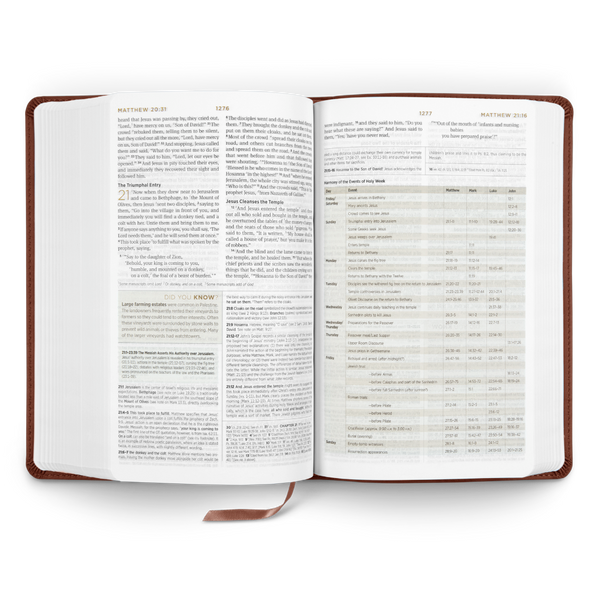 ESV Student Study Bible®, TruTone®, Chestnut