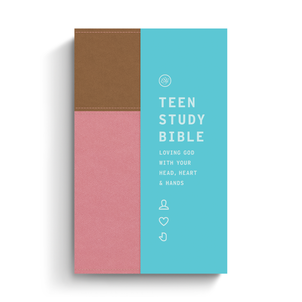 ESV Teen Study Bible TruTone®, Blush/Caramel