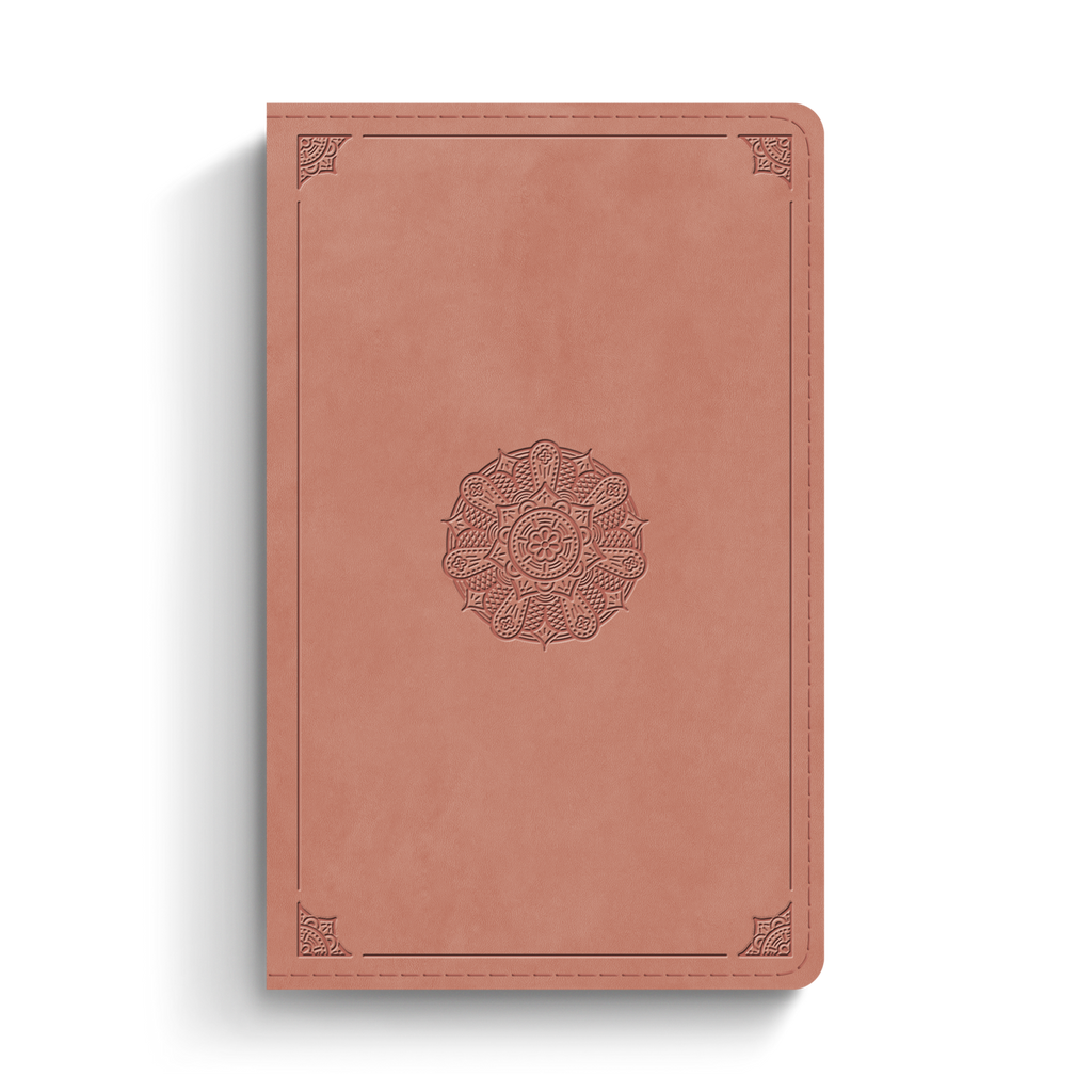ESV Thinline Bible TruTone®, Blush Rose, Emblem Design