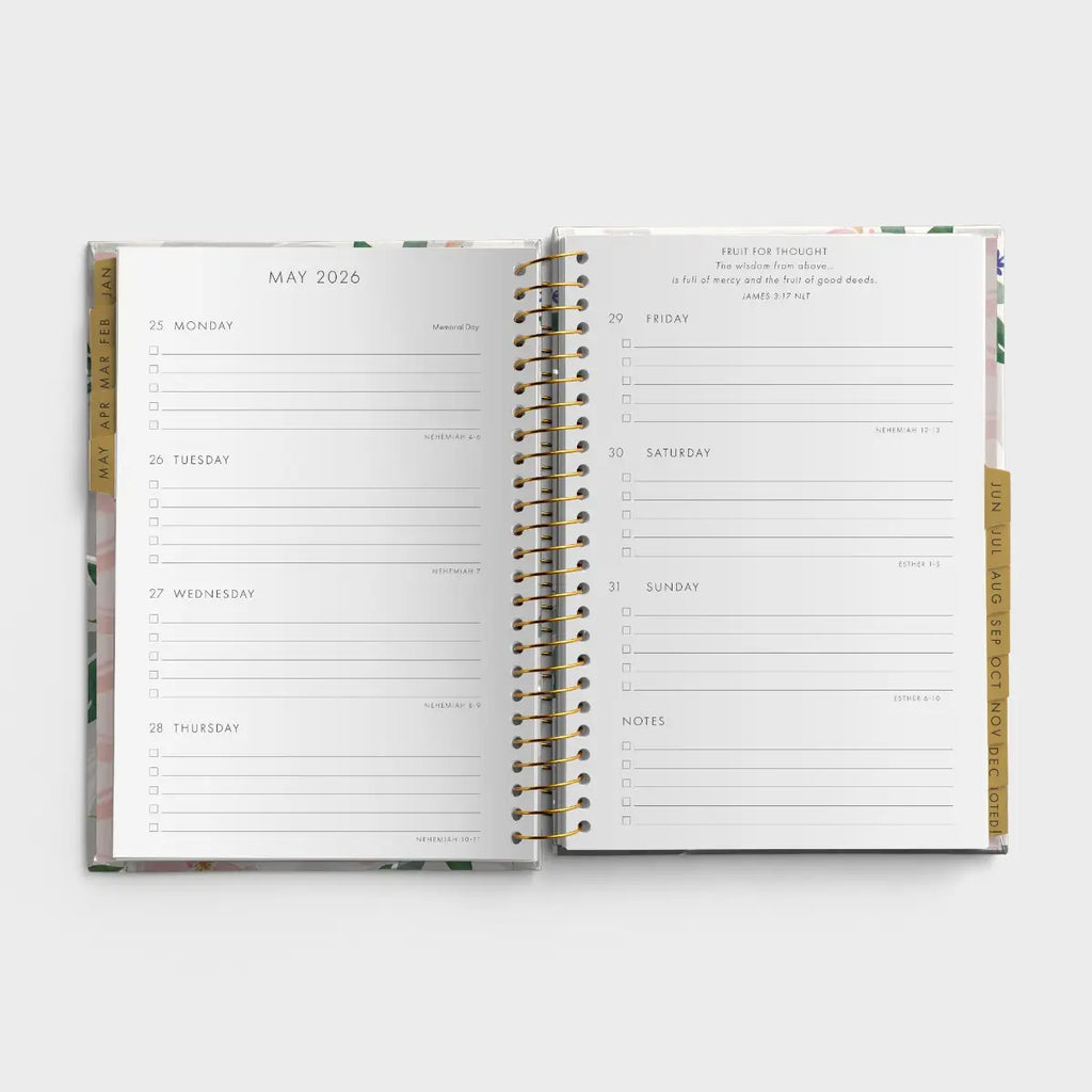 Grow in Grace - 2026 12-Month Inspirational Planner