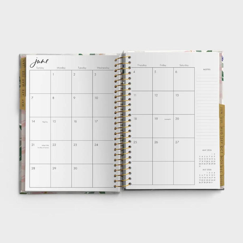 Grow in Grace - 2026 12-Month Inspirational Planner