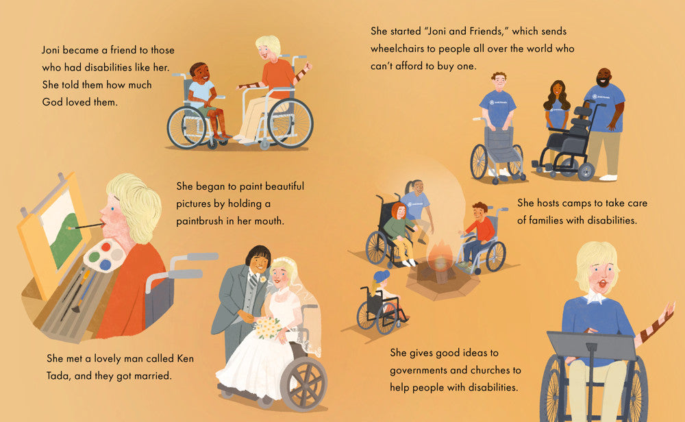 [As Is] Joni Eareckson Tada: The Girl Who Learned to Follow God in a Wheelchair