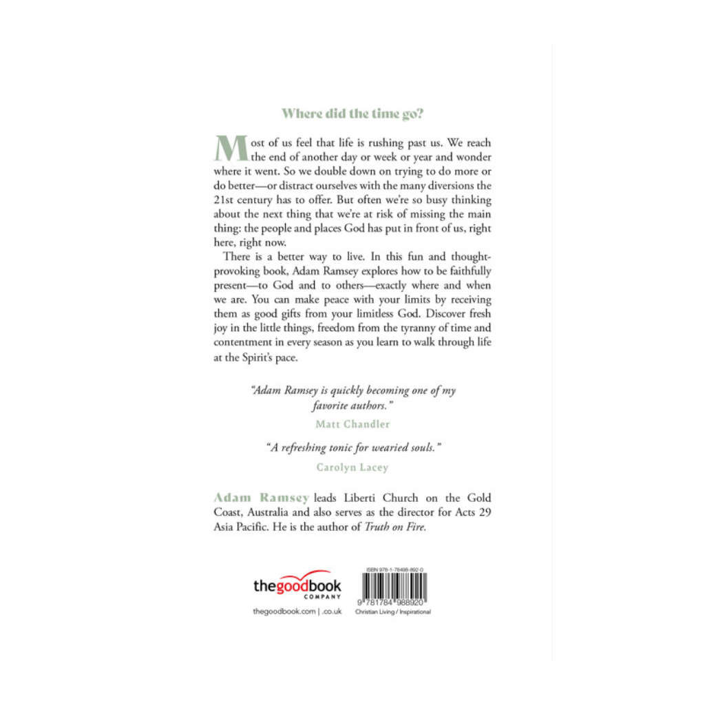 Faithfully Present: Embracing the Limits of Where and When God Has You