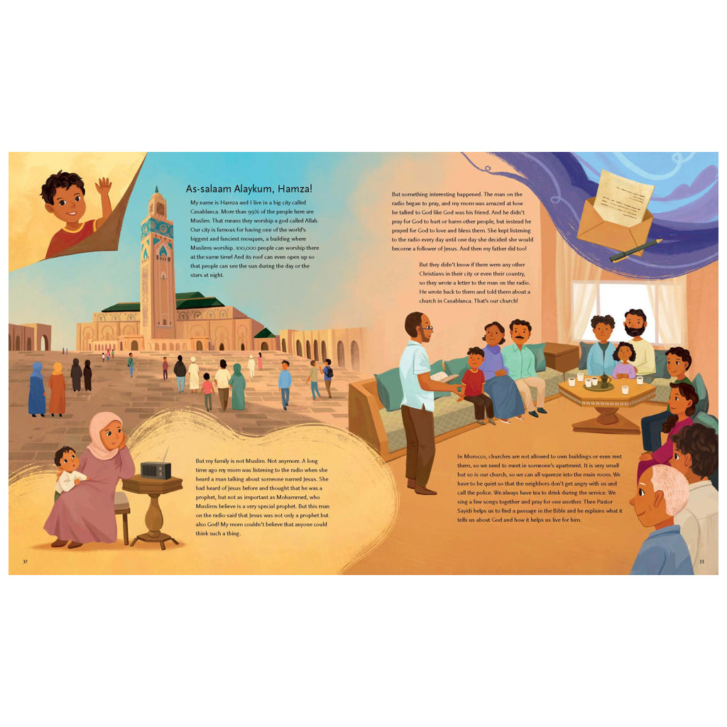 God's Great Big Global Church: Visit 10 Kids and Their Churches All Around the World
