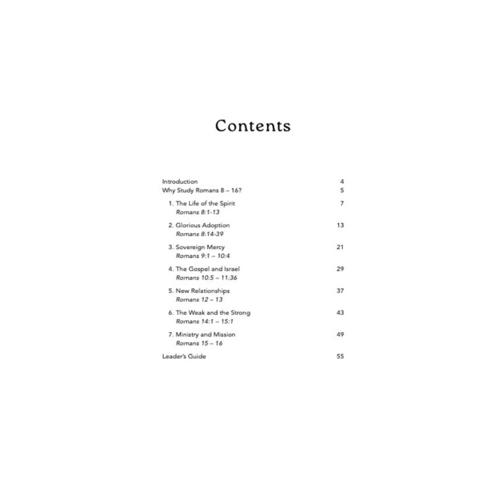 Romans 8–16: In View of God's Mercy, 7-Session Bible Study