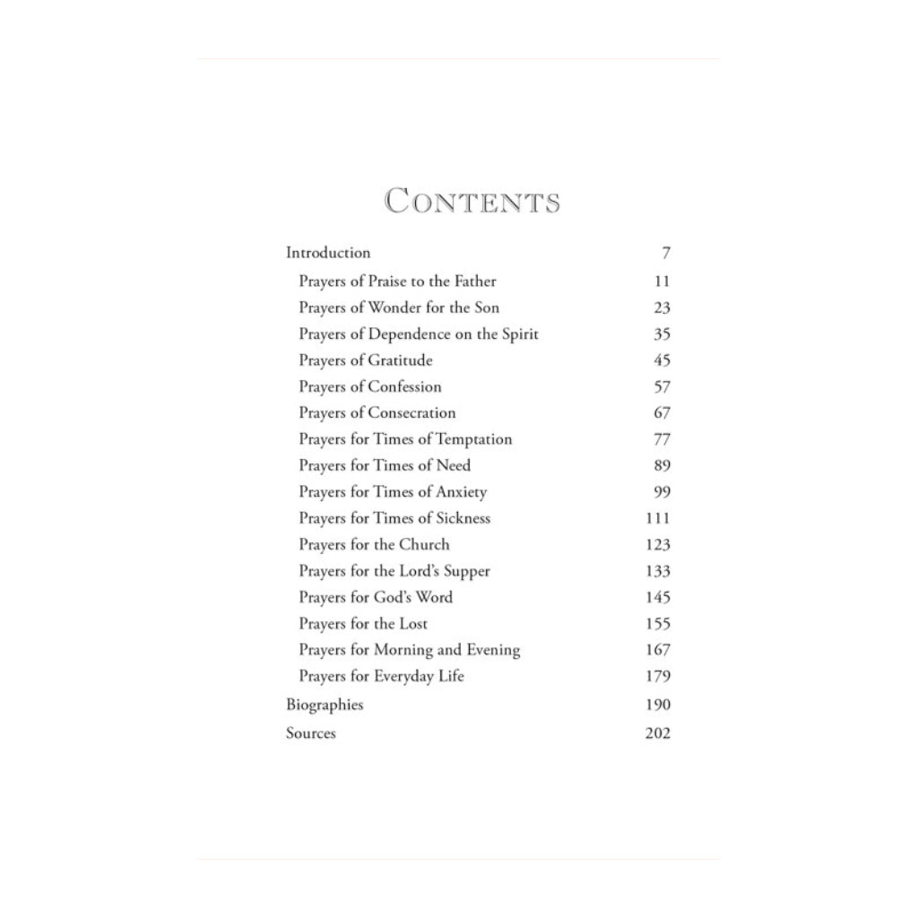 Into His Presence: Praying with the Puritans