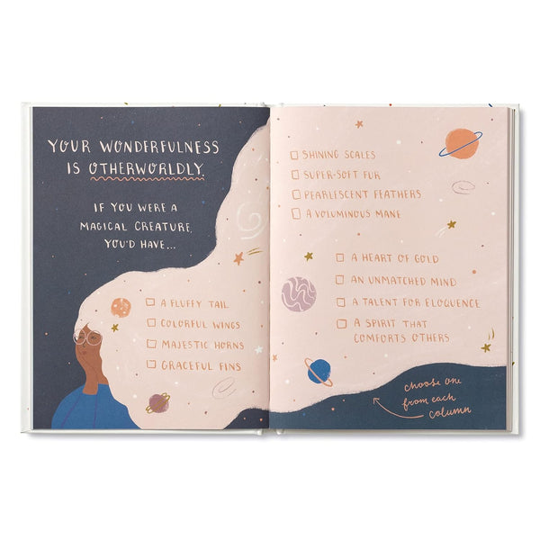 Why You're 100% Wonderful: A Friendship Fill-In Book