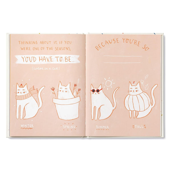 Why You're 100% Wonderful: A Friendship Fill-In Book