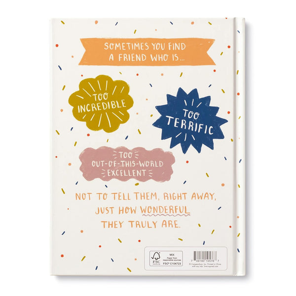 Why You're 100% Wonderful: A Friendship Fill-In Book