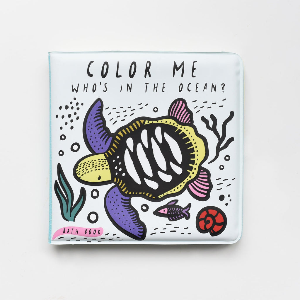Color Me Bath Books + Crayons – BabyBibi