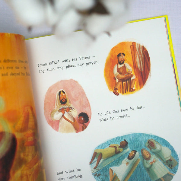 Jesus teaching prayer