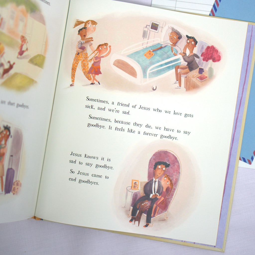 Goodbye to Goodbyes: A true story about Jesus, Lazarus, and an empty tomb