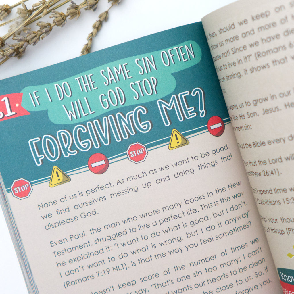 Will God Stop Forgiving Me?