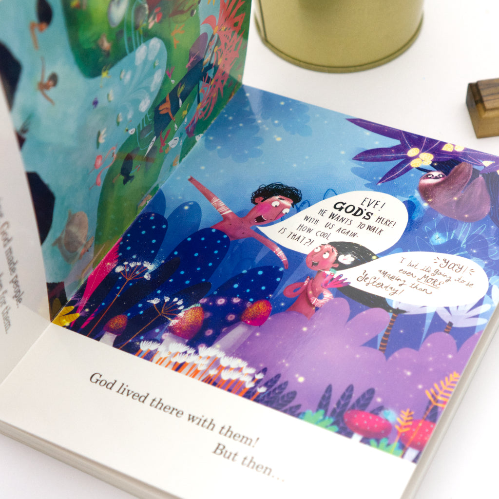 The Garden, the Curtain, and the Cross Board Book