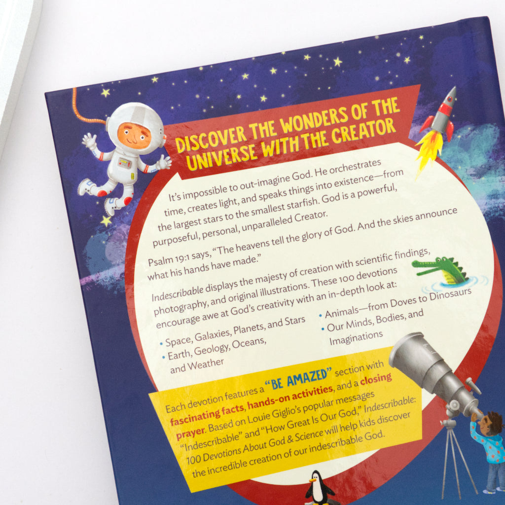 Indescribable: 100 Devotions for Kids About God and Science