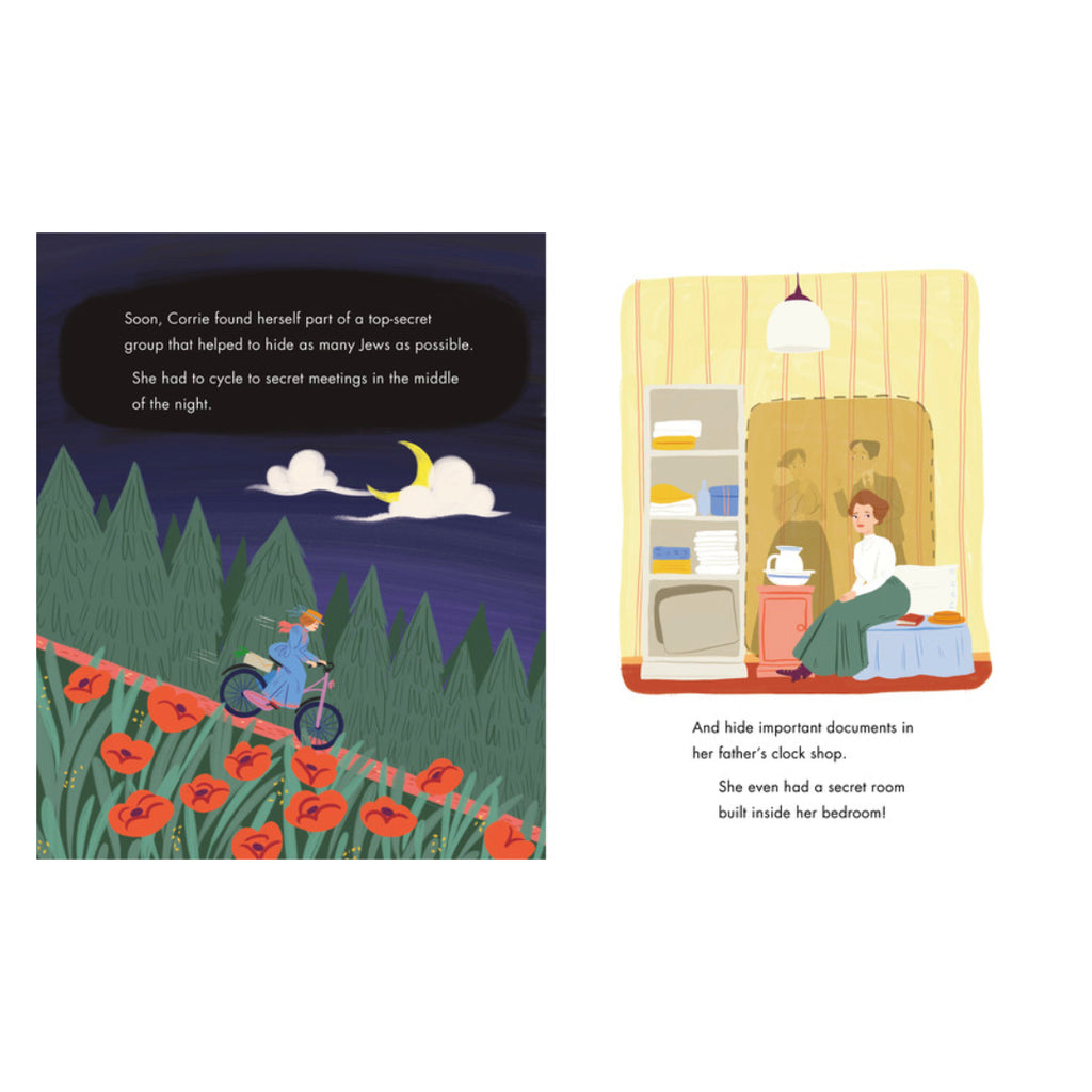 Corrie ten Boom: The Courageous Woman and The Secret Room