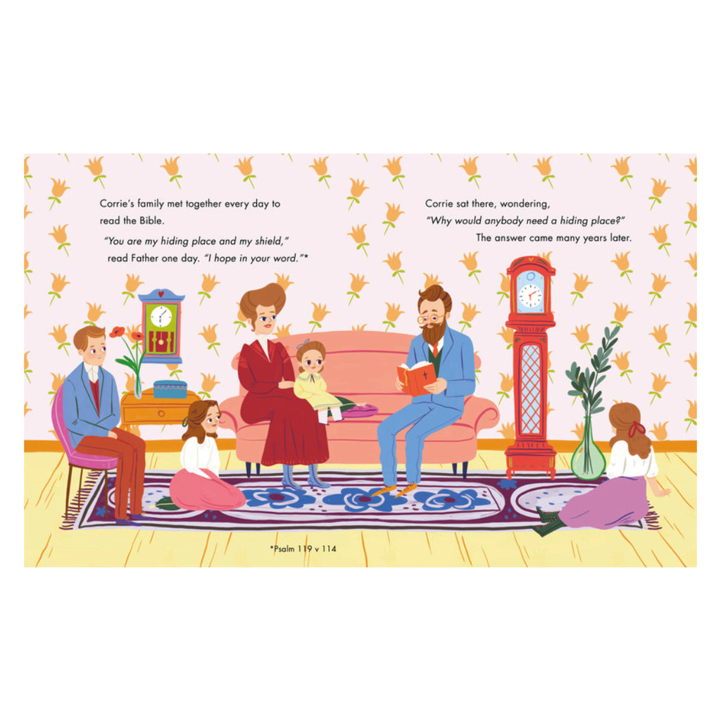 Corrie ten Boom: The Courageous Woman and The Secret Room